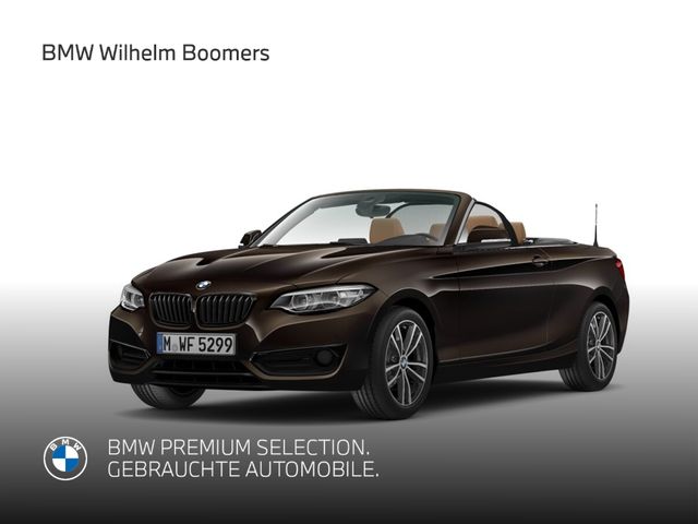 BMW 218 d Cabrio Sport Line Autom. Sitzhzg.