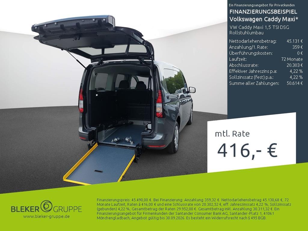 Volkswagen Caddy Maxi VW Caddy Maxi 1,5 TSI DSG Rollstuhlu