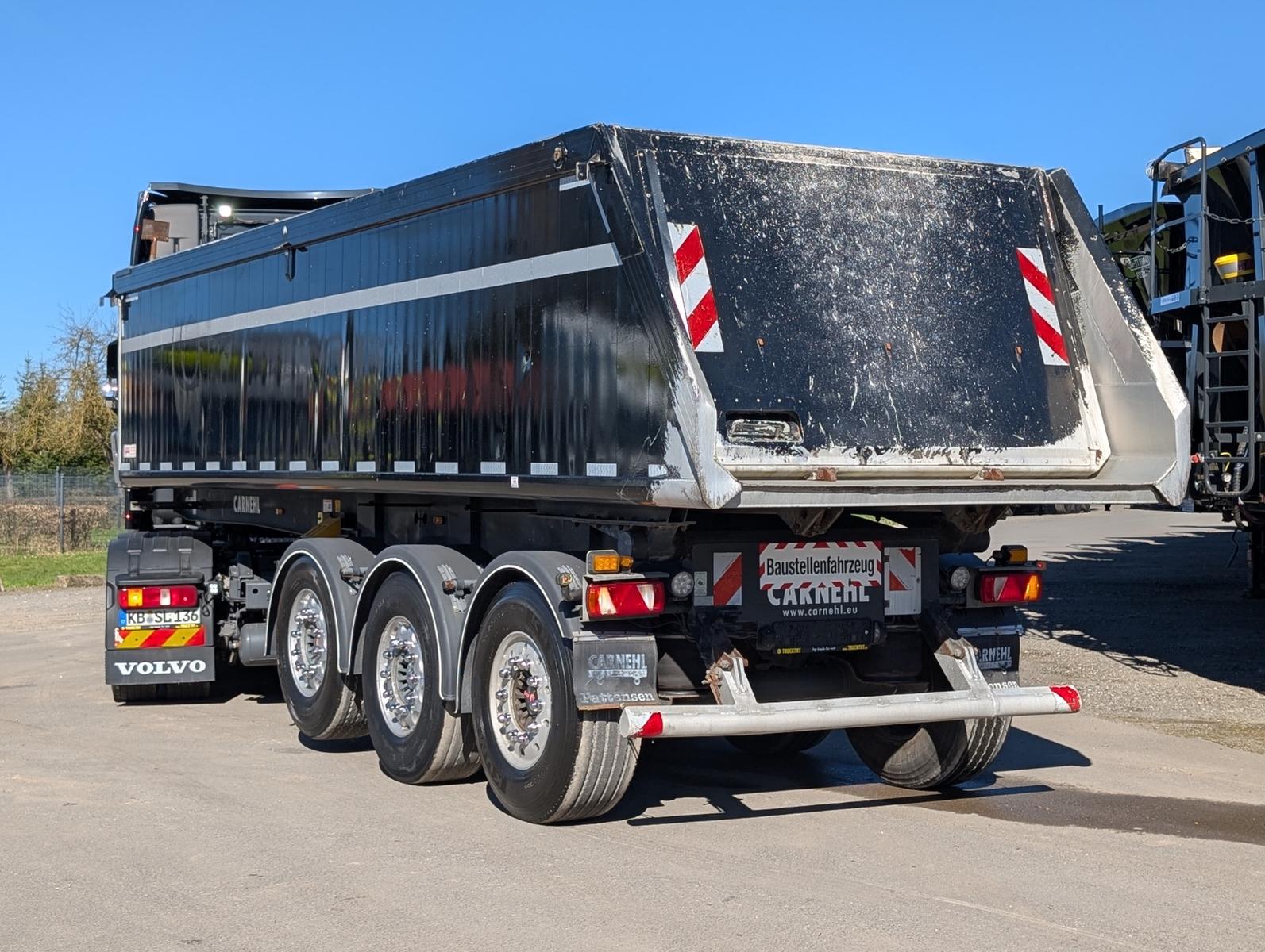 Carnehl Alu Kipper 25 cbm, Leer nur 4.900 Kg