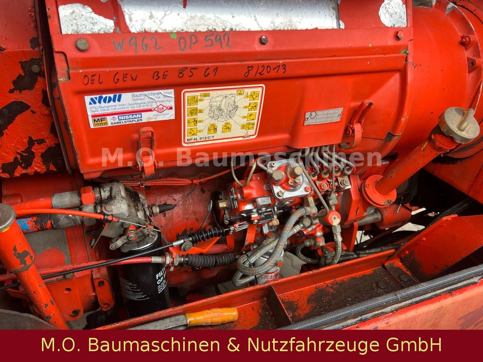 Fahrzeugabbildung O & K F106 A  / Grader /