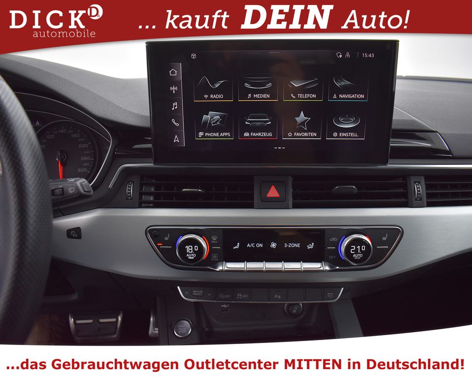 Audi A4 Av 40d Quatt 2X S LINE+NAVI+B&O+LED+KAMER+SHZ