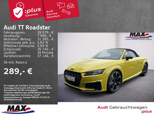 Audi TT Roadster 45 TFSI QUATTRO S LINE LED+OPTIK+VC+