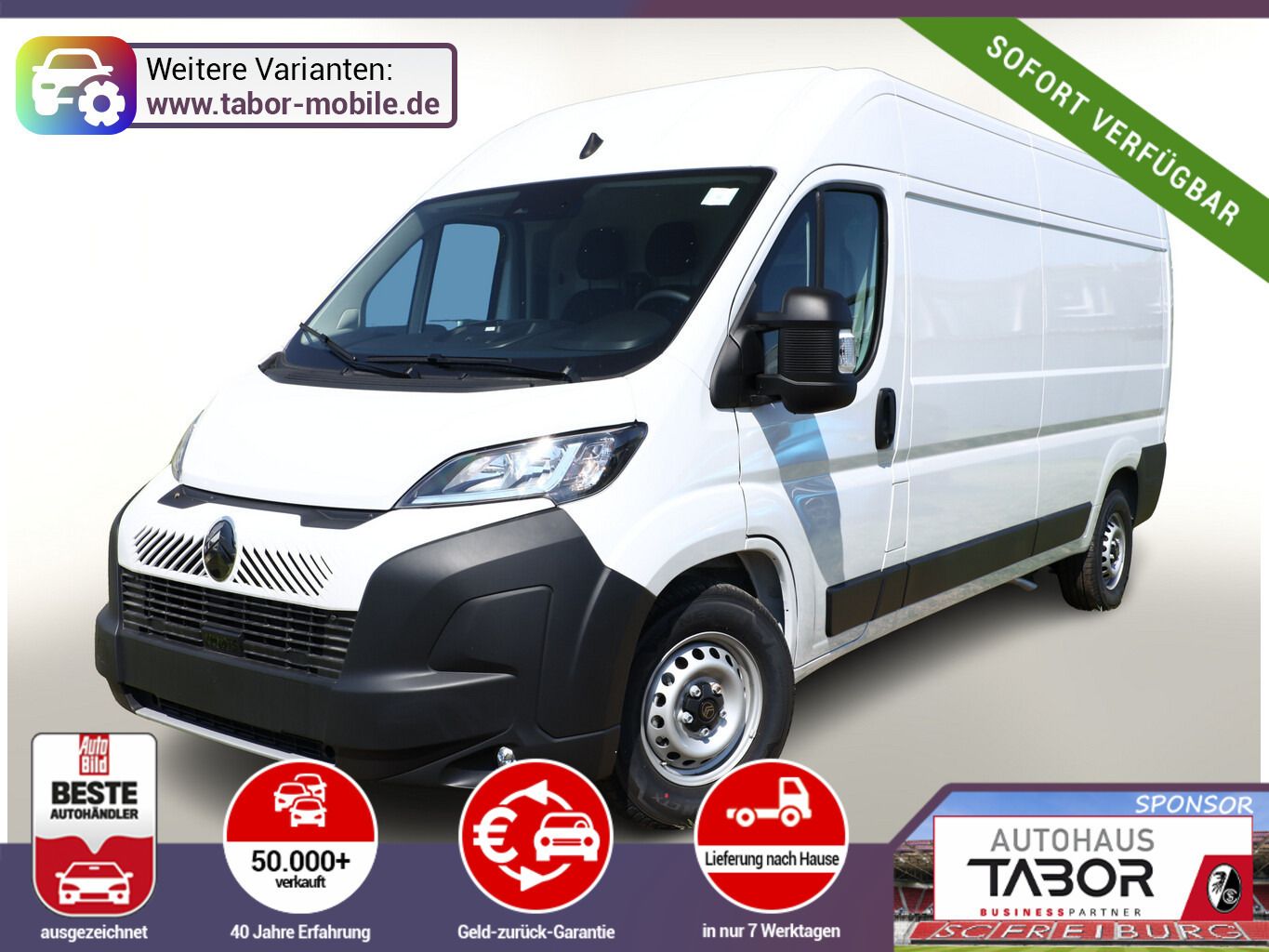 Citroën Jumper 35+ L3H2 AT SchwingS CargoP UVP-47%*