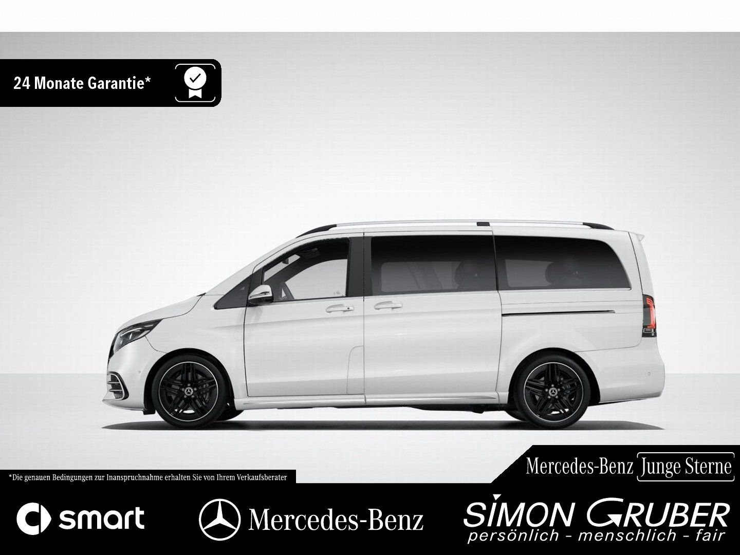 Fahrzeugabbildung Mercedes-Benz V 220 d Avantgarde Lang AMG eTüren 8Sitze AHK