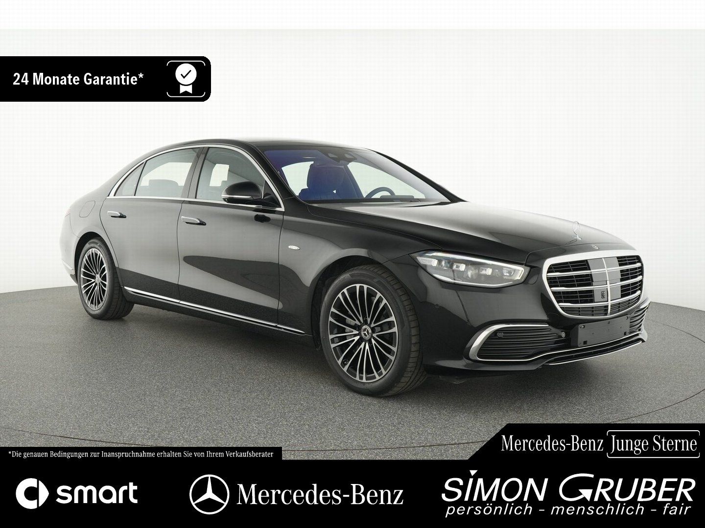 Fahrzeugabbildung Mercedes-Benz S 580 e 4M lang Pano Burm Ambi Airmatic Guard360