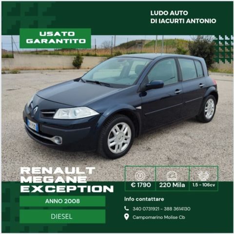 Renault Megane Mégane 1.5 dCi/105CV 5 porte Seri