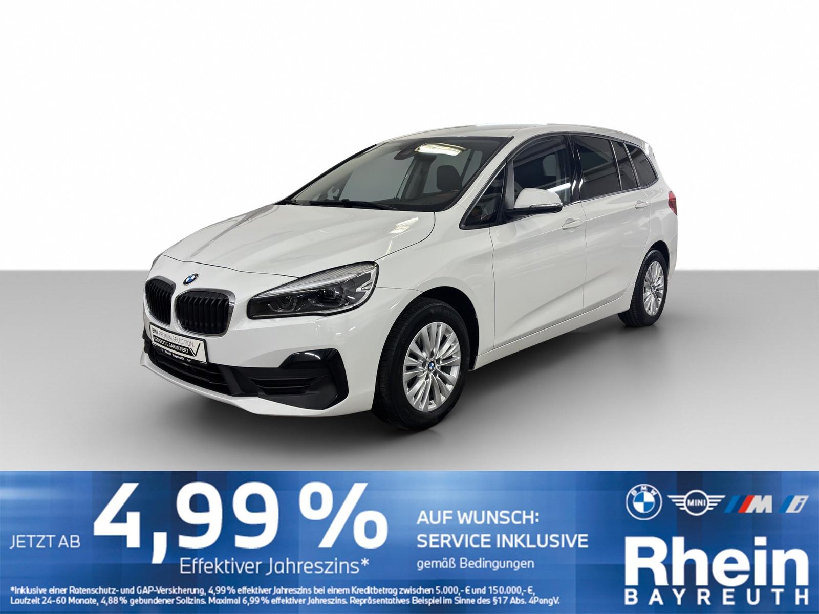 BMW 218i Gran Tourer Advantage Navi LED Lenkradheiz.
