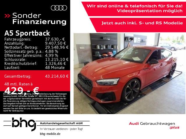 Audi A5 Sportback S-Line 45 TFSI Quattro *NAVI*SOUND-