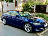 BMW 335i Cabrio - - mit Benzin-Antrieb: Blau, Soundsystem, Cabrio