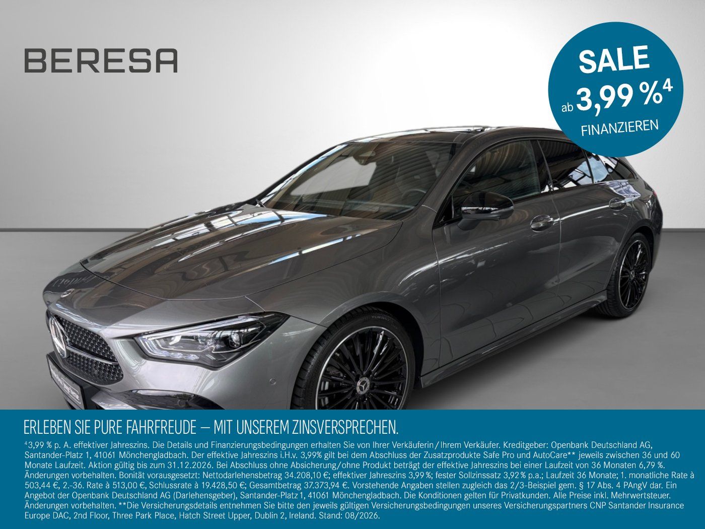 Mercedes-Benz CLA 220 d SB AMG Night Pano HUD Memory 19 Zoll foto 1