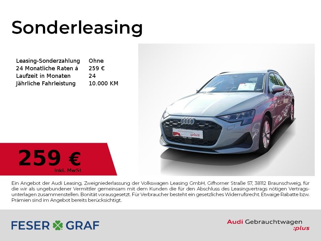 Abbildung Leasingangebot Audi A3 Sportback 35 TDI ACC CarPlay Navi RüKa Sitzh.