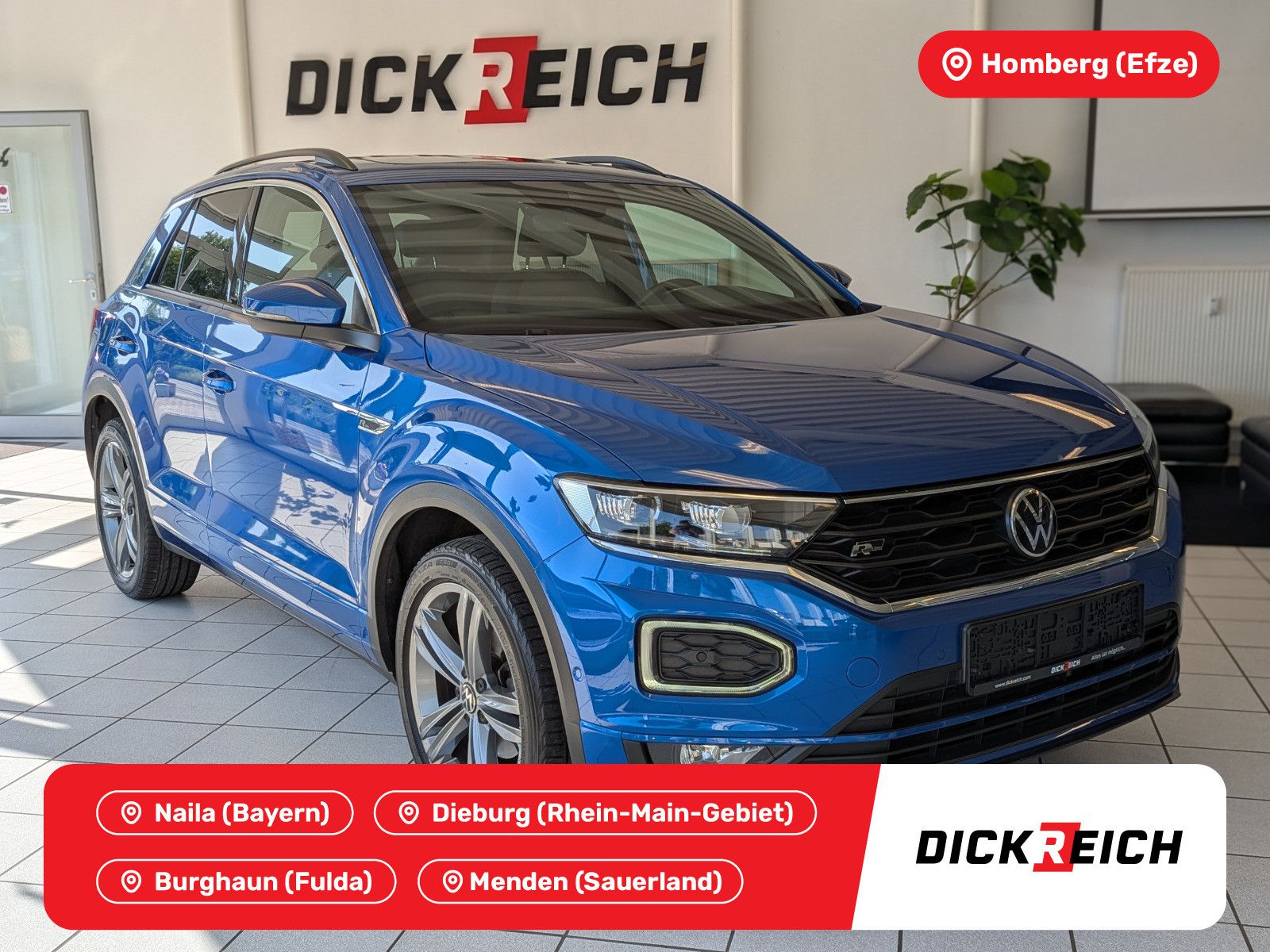 Fahrzeugabbildung Volkswagen T-Roc 1.5 TSI DSG 2x R-Line Sport Pano AID LED
