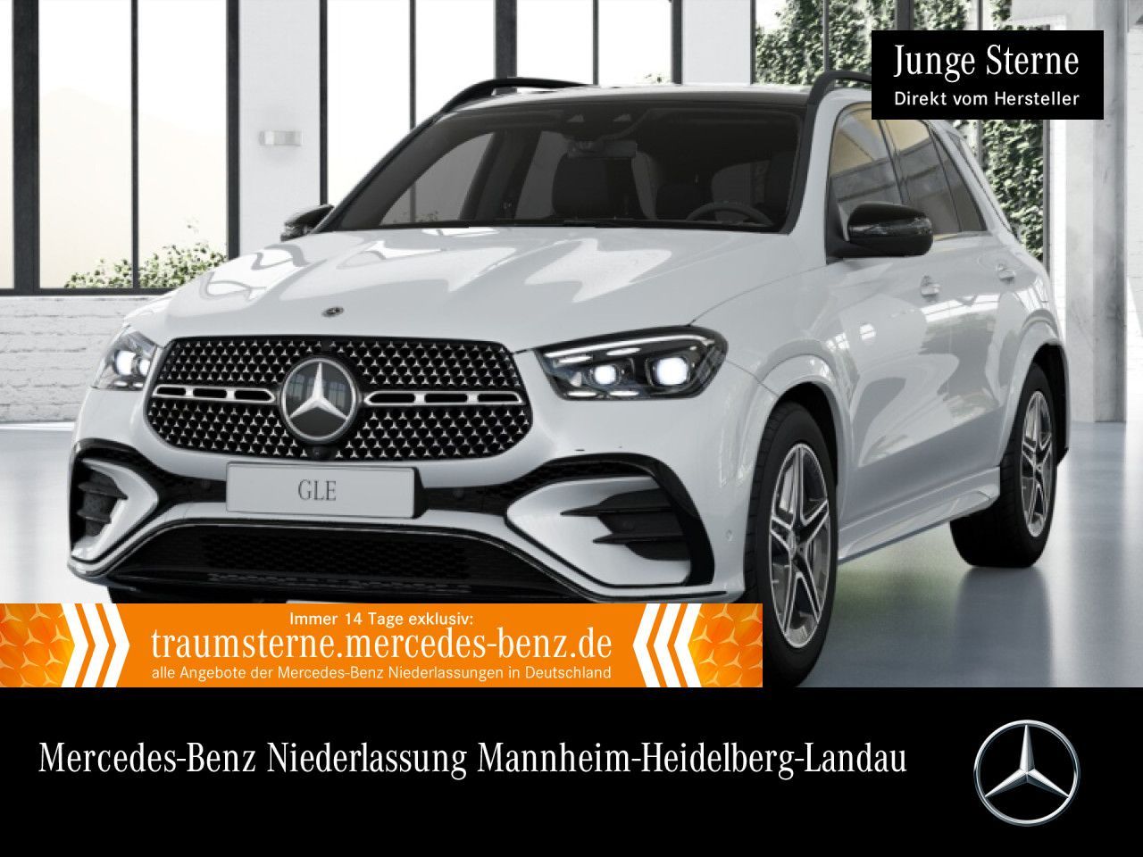 MERCEDES-BENZ GLE 350 de 4M AMG Premium/Pano/Burmester/AHK/HuD