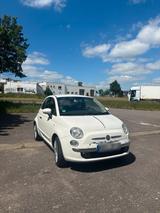 Fiat 500 in weiß - Fiat 500: Weis