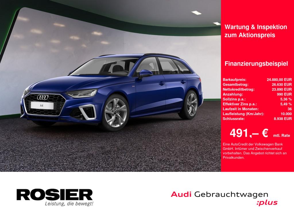 Audi A4 Avant S line 35 TDI S tronic ACC LED NAVI SHZ