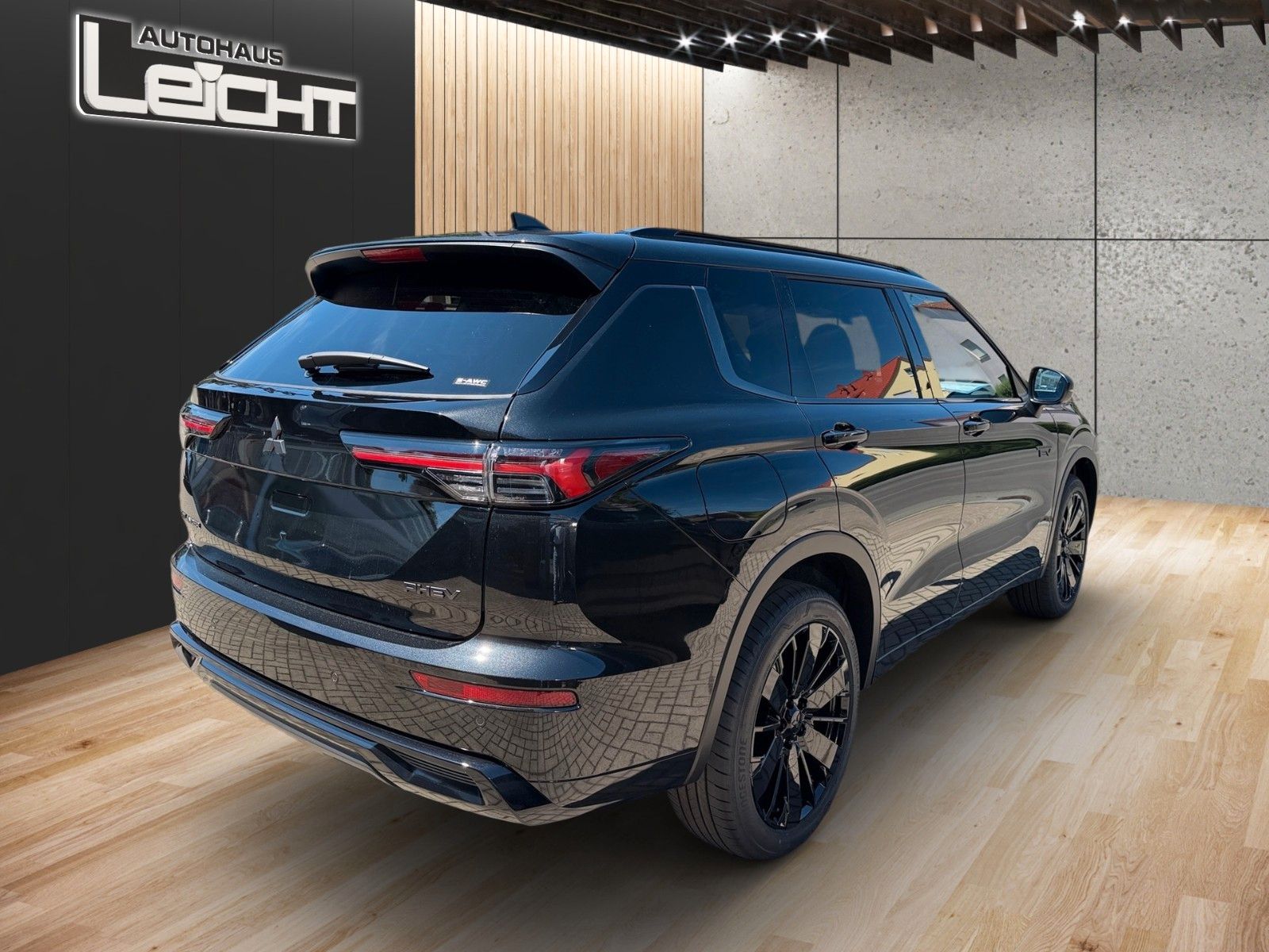 Mitsubishi Outlander 2.4 Plug-In Hybrid, TOP, Black Diamant imagem 3