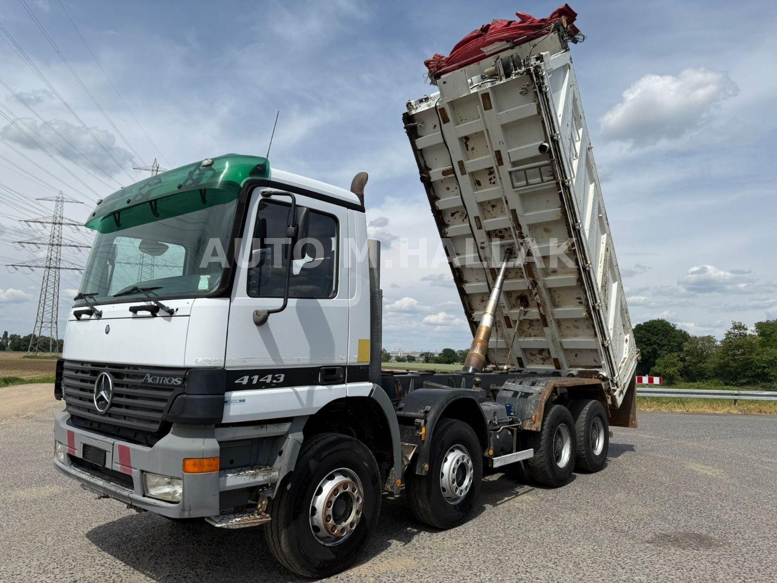 Mercedes-Benz Actros MPI 4143 K 8x4 3 Seiten Kipper TOP
