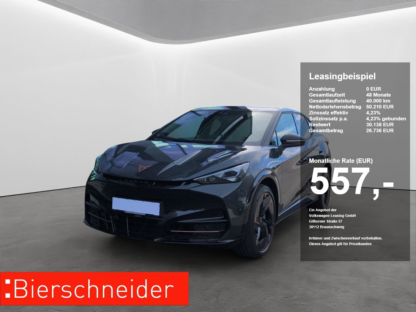 Cupra Tavascan 4Drive VZ LED NAVI ACC SIDEASS 82KWH WÄ