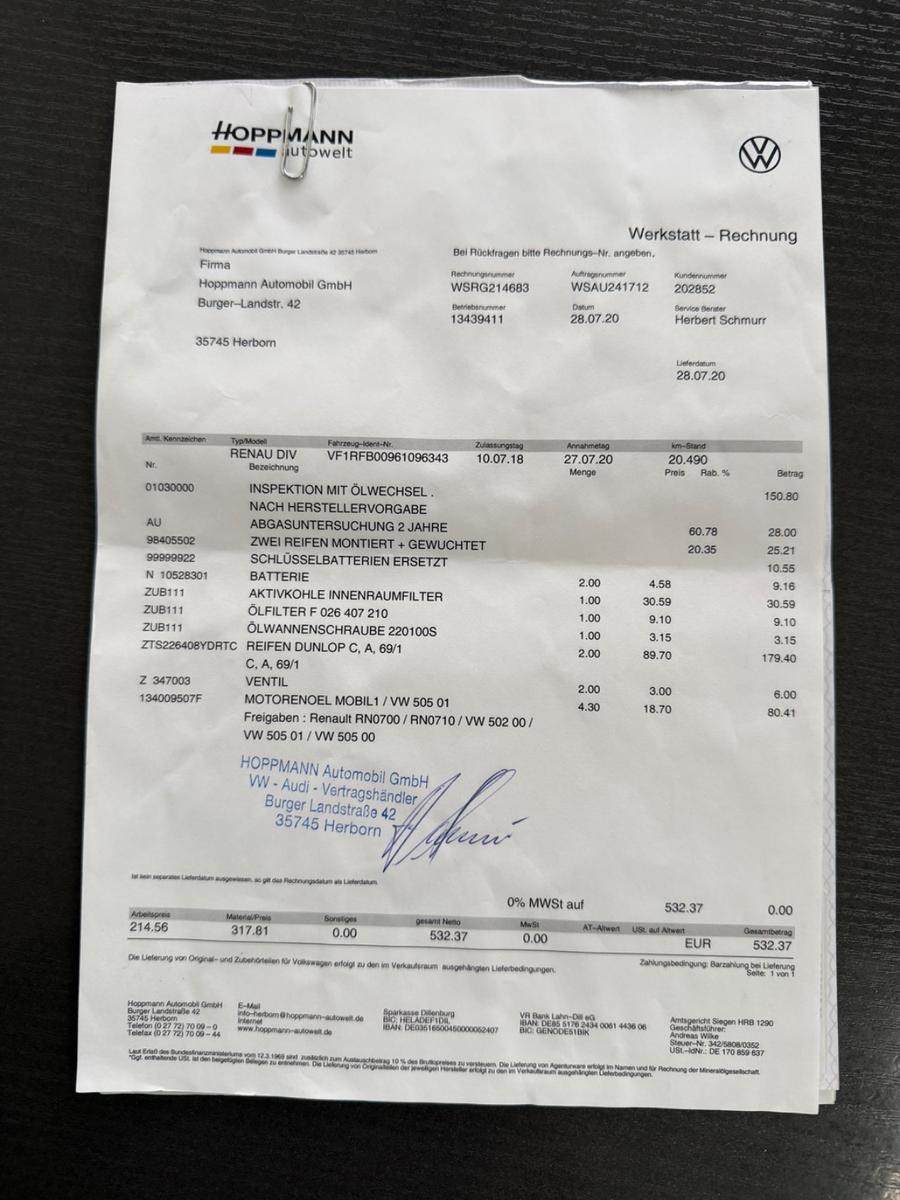 Renault Megane IV Lim. 5-trg.GT * Automatik * Scheckheft