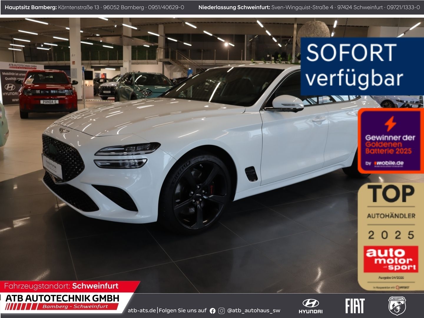 Fahrzeugabbildung Genesis G70 Shooting Brake 2.0T PLUS 4WD SPORT, Sitz, In