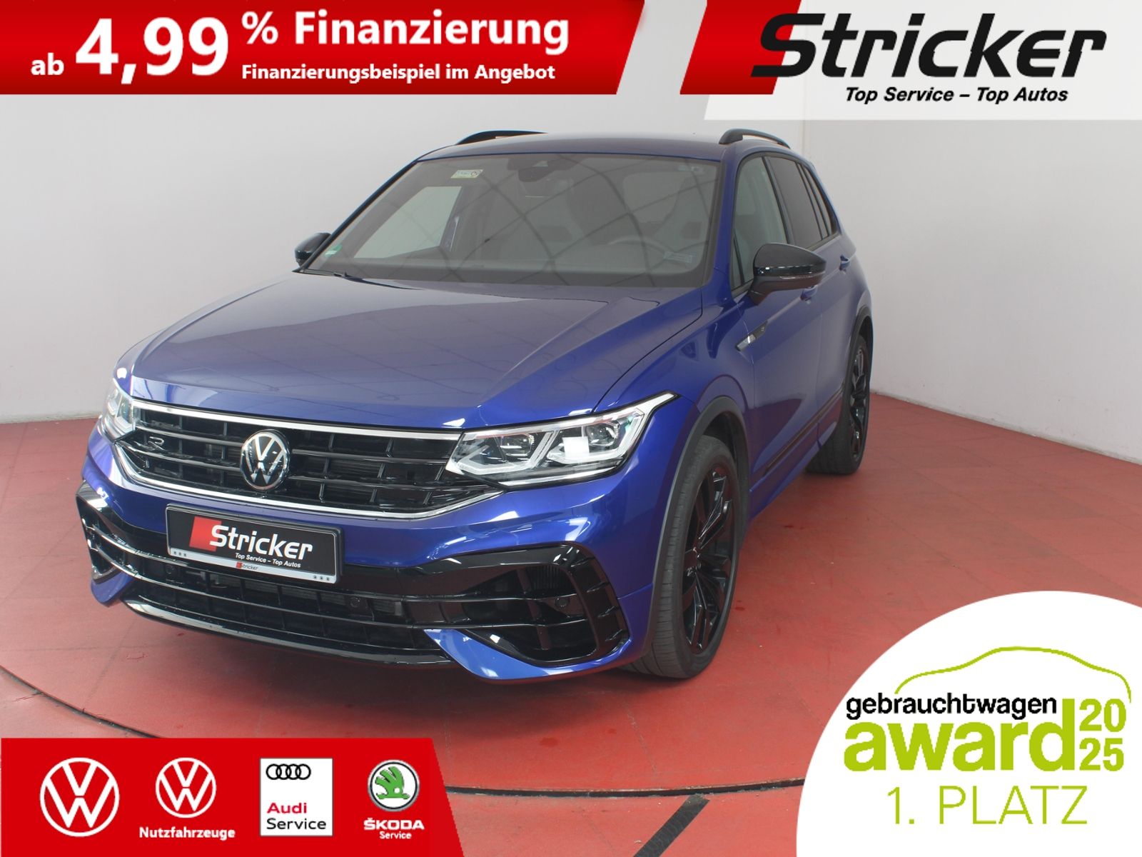 Volkswagen Tiguan R 2.0TSI DSG 463,-ohne Navi Kam foto 2