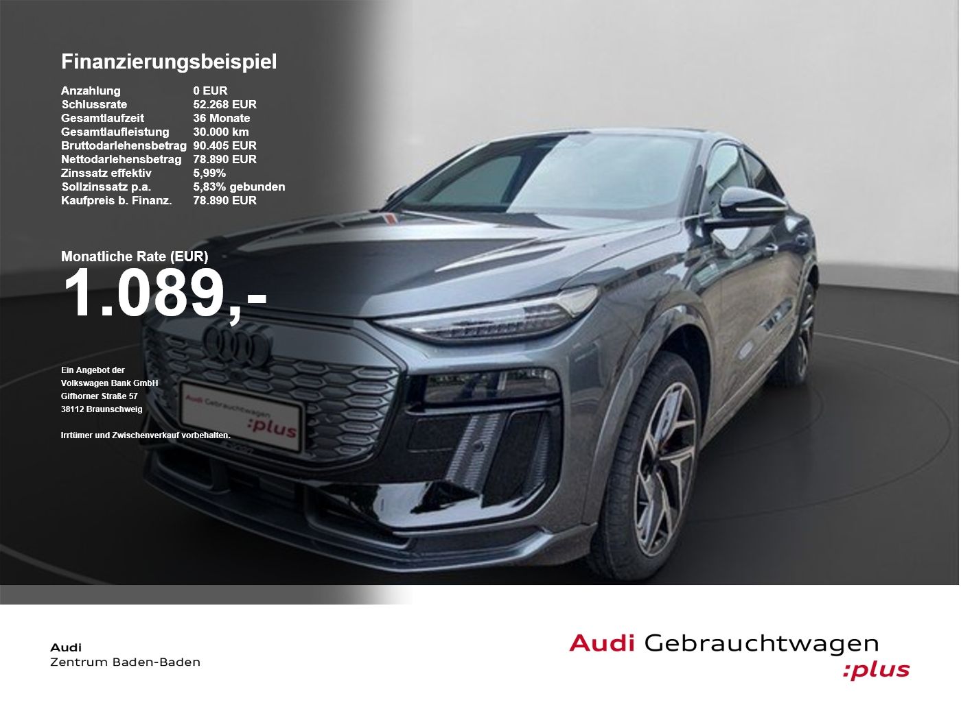 Audi Q6 SB e-tron quattro Pano AHK Tech Pro B&O