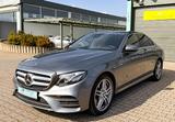 Mercedes-Benz E 400 d AMG Line 4Matic.SHZ.AHK.LED  - Mercedes-Benz E 400 mit Diesel-Antrieb: Grau, Limousine