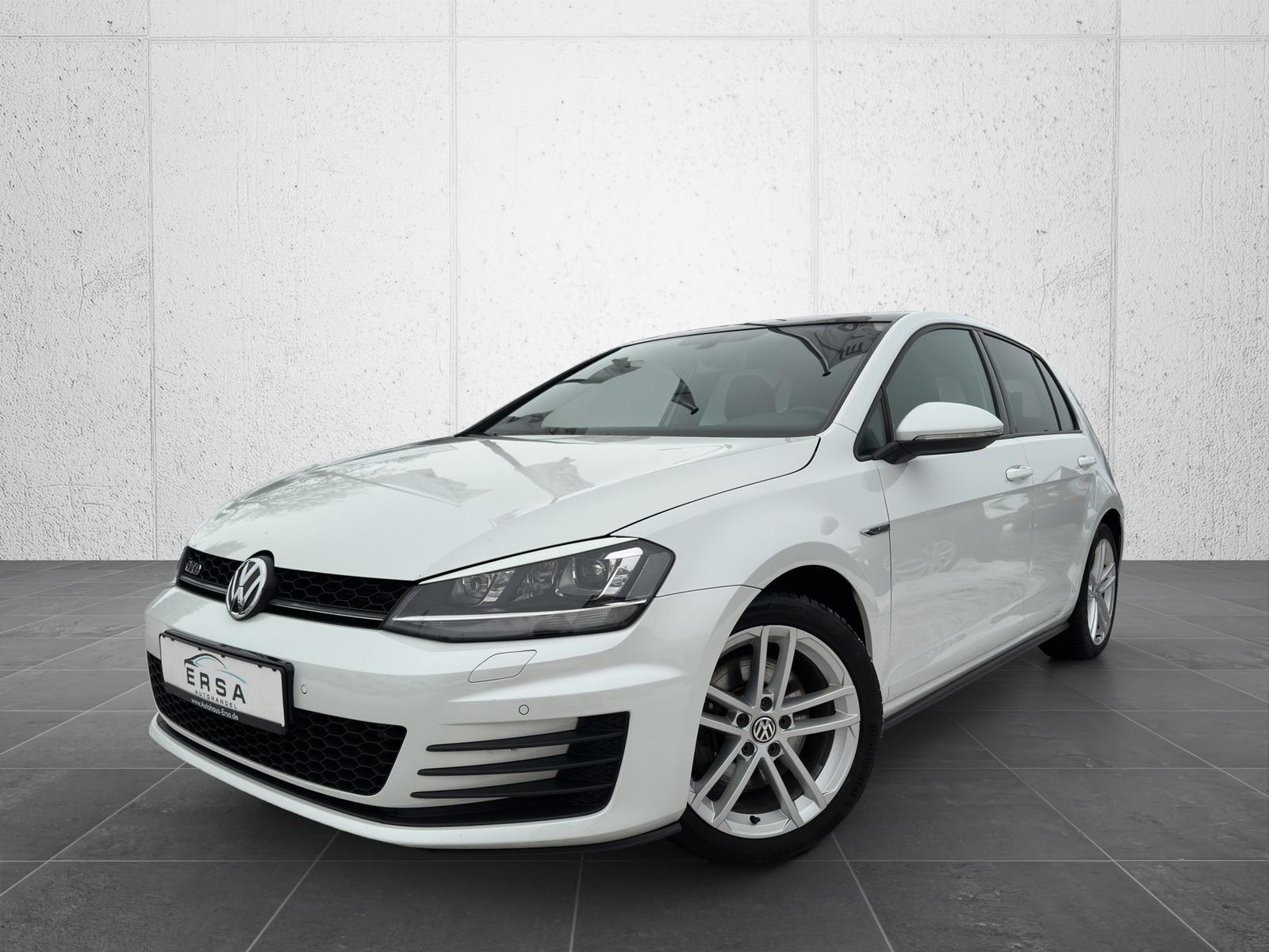 Volkswagen Golf GTD Aut*Panorama*AHK*Navi*Oryx-Weiß*Leder