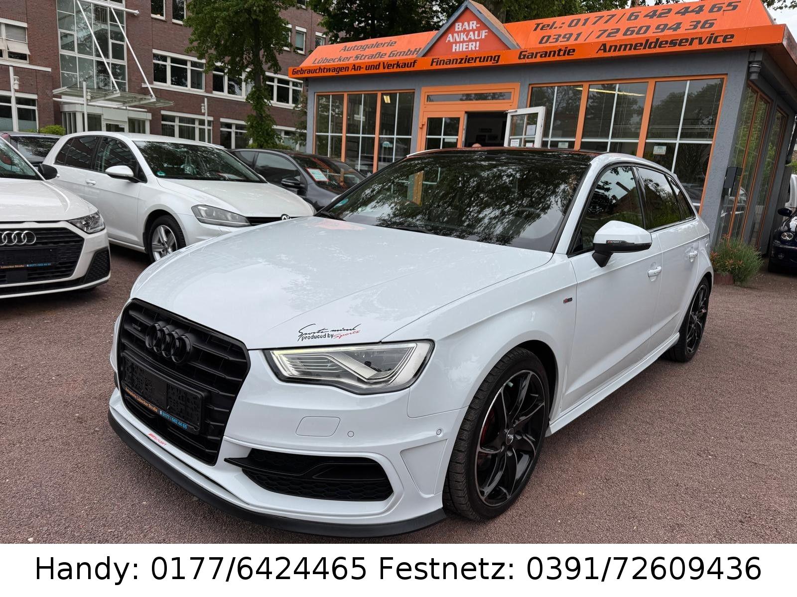 Audi A3 2.0 TDI S-Line/LED/NAVI/AUTOMATIK/LEDER/QUATR