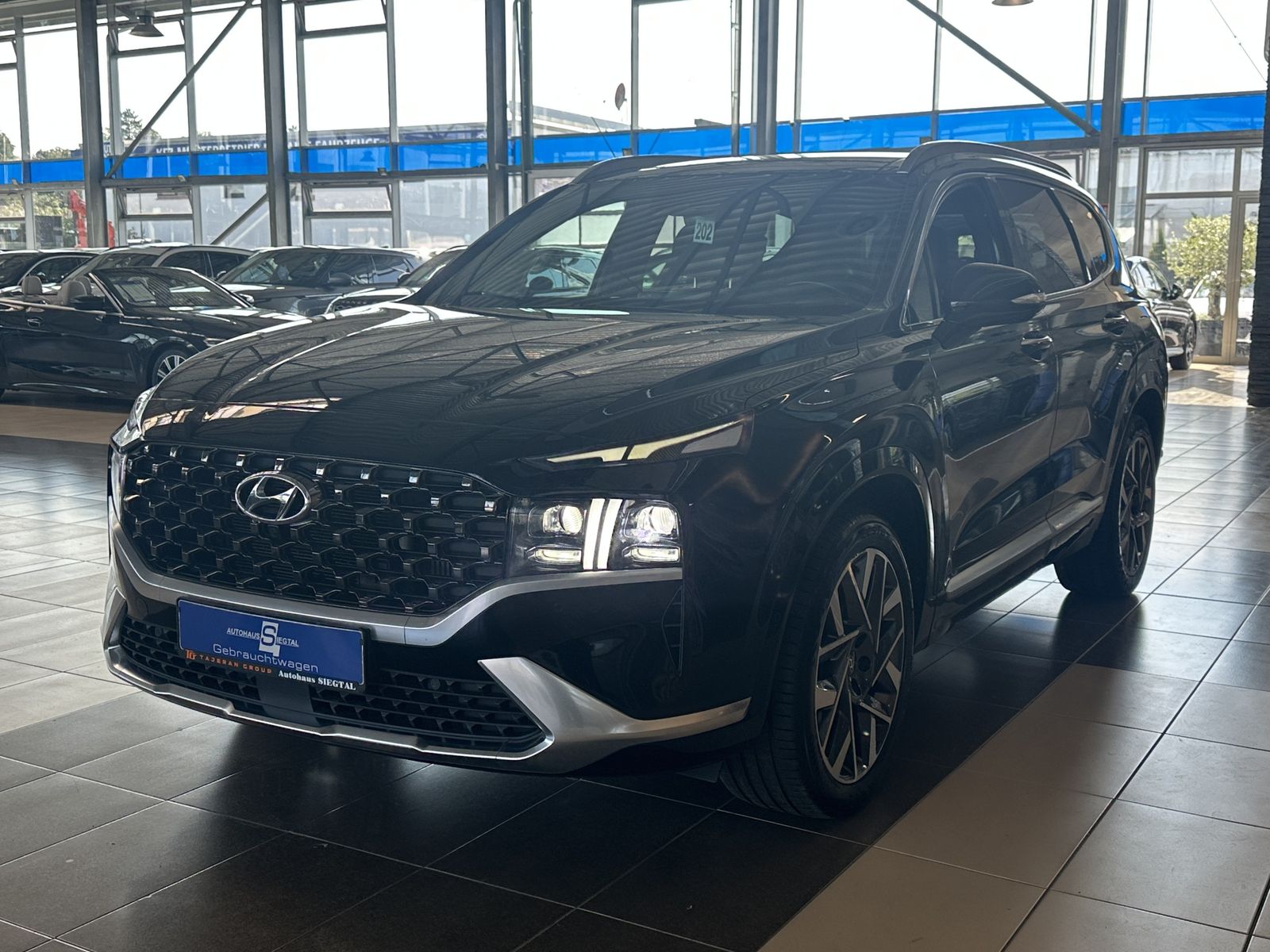 Hyundai Santa Fe Signature Leder Memory 360Cam Pano Krel imagem 3