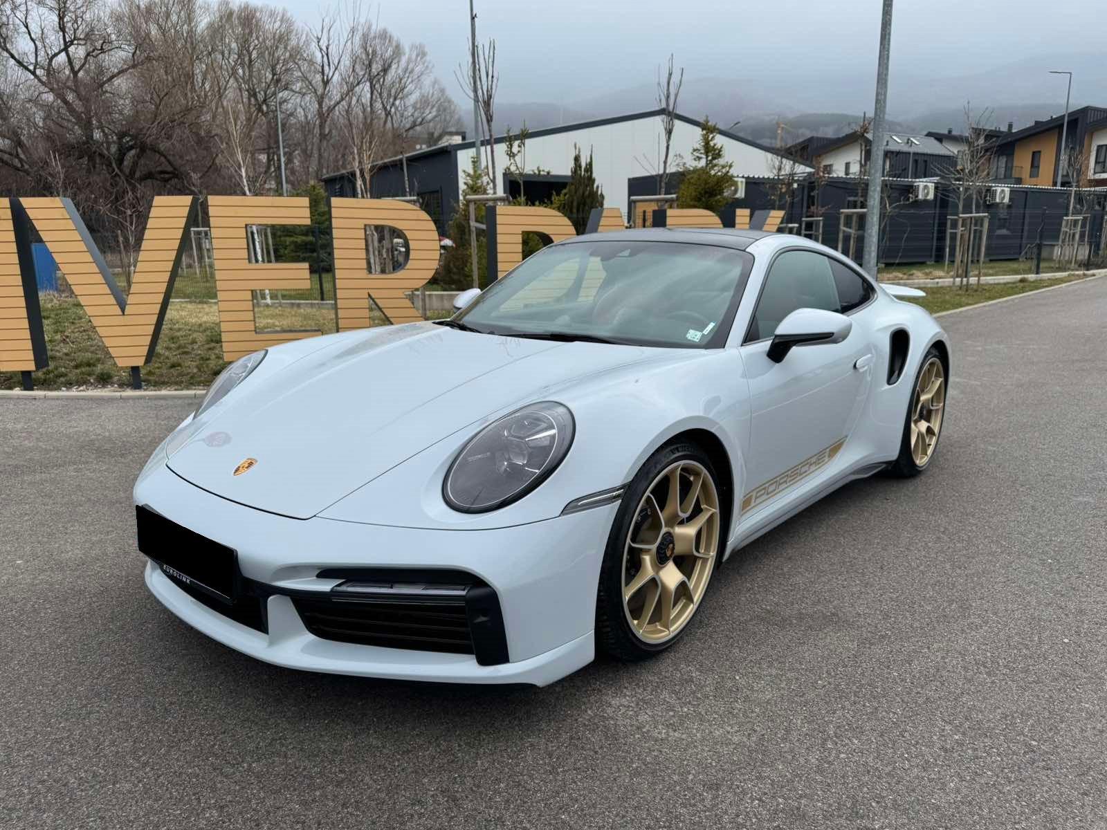 Porsche 911 992 Turbo S Heritage Design Burmester Lift