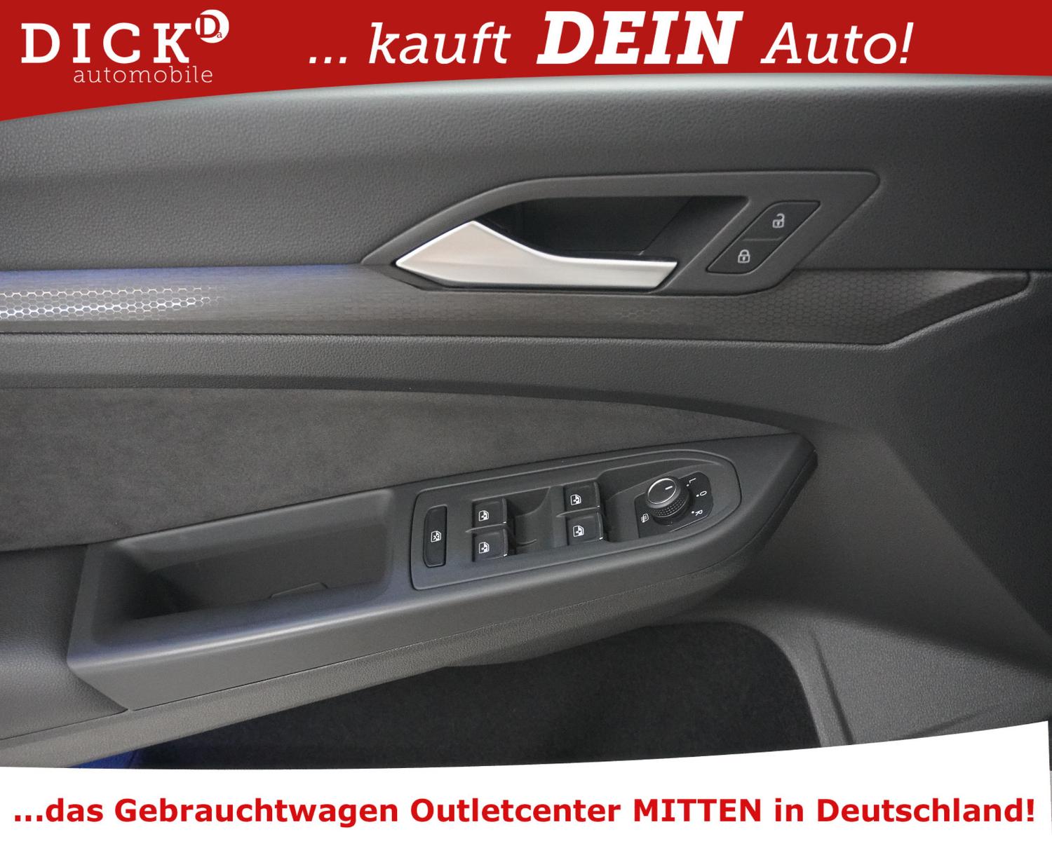 Volkswagen Golf VIII 2.0 TSI GTI >IQ LED+VIRTU+KAM+NAVI+SHZ, миниатюра 14