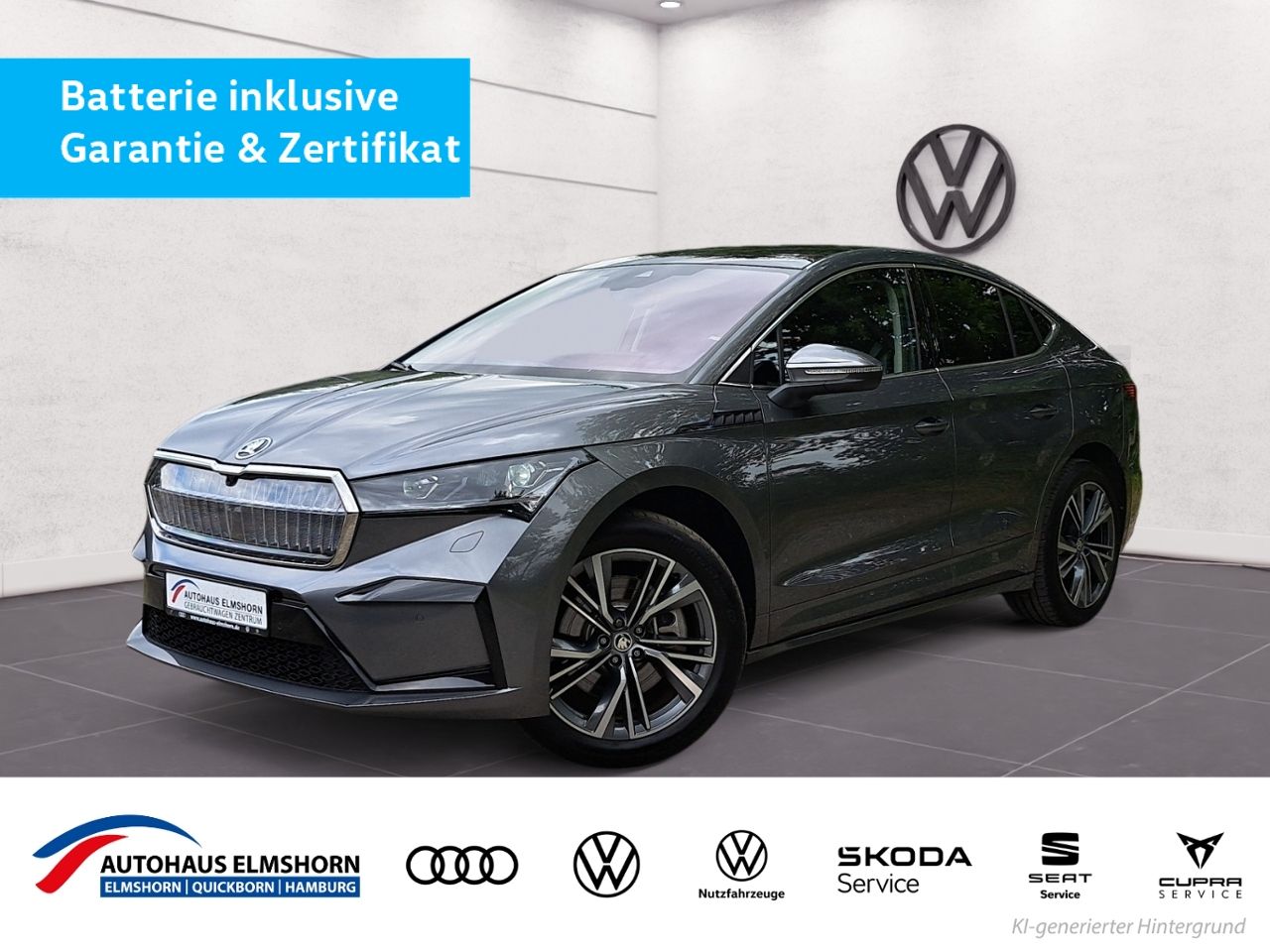 Skoda Enyaq Coupé 80 AHK PANO NAV 20" CANTON APP MATRI
