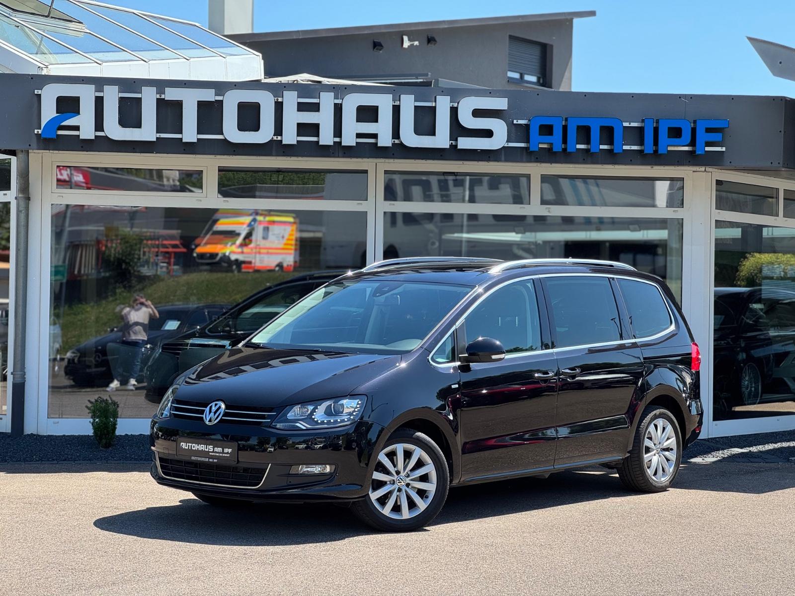 Volkswagen Sharan Cup DSG 7-SITZER+ZAHNRIEMEN NEU+AHK+XENON