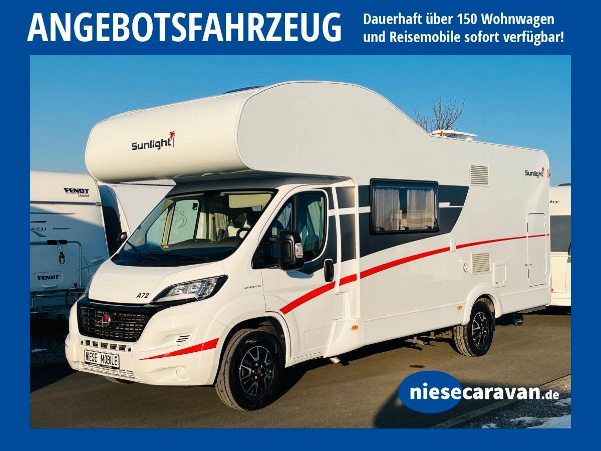 Sunlight A 72 ETAGENBETTEN 2 SITZGRUPPEN SAT TV