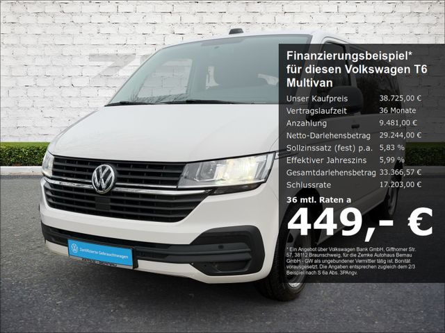 Volkswagen T6 Multivan 2.0 TDI Trendline AHK-abnehmbar Klim