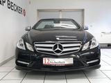 Mercedes-Benz E 250 CGI 7G Cabrio AMG Line Scheckheft MB - Mercedes-Benz E-Klasse: Schwarz, Cabrio