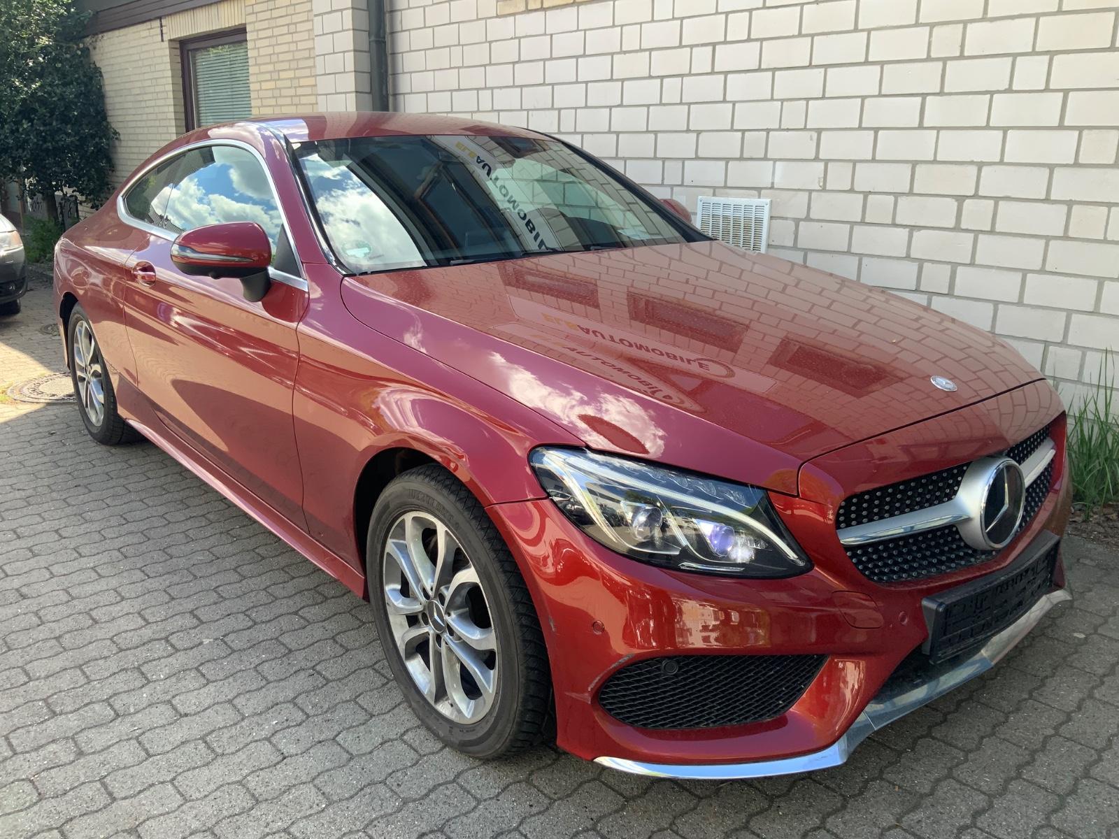 Mercedes-Benz C 180 Coupe AMG-Line DisT/360/MultiBeam/TotW/Spu