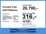 Subaru Forester 2.0ie AWD Platinum *AHK*beh.Lenk*Pano* - Subaru: Awd
