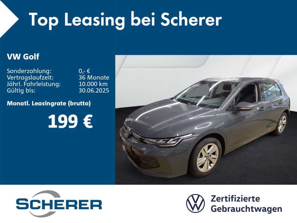 Volkswagen Golf VIII Life 1.5 TSI NAVI LED KEYLESS LIGHT AS