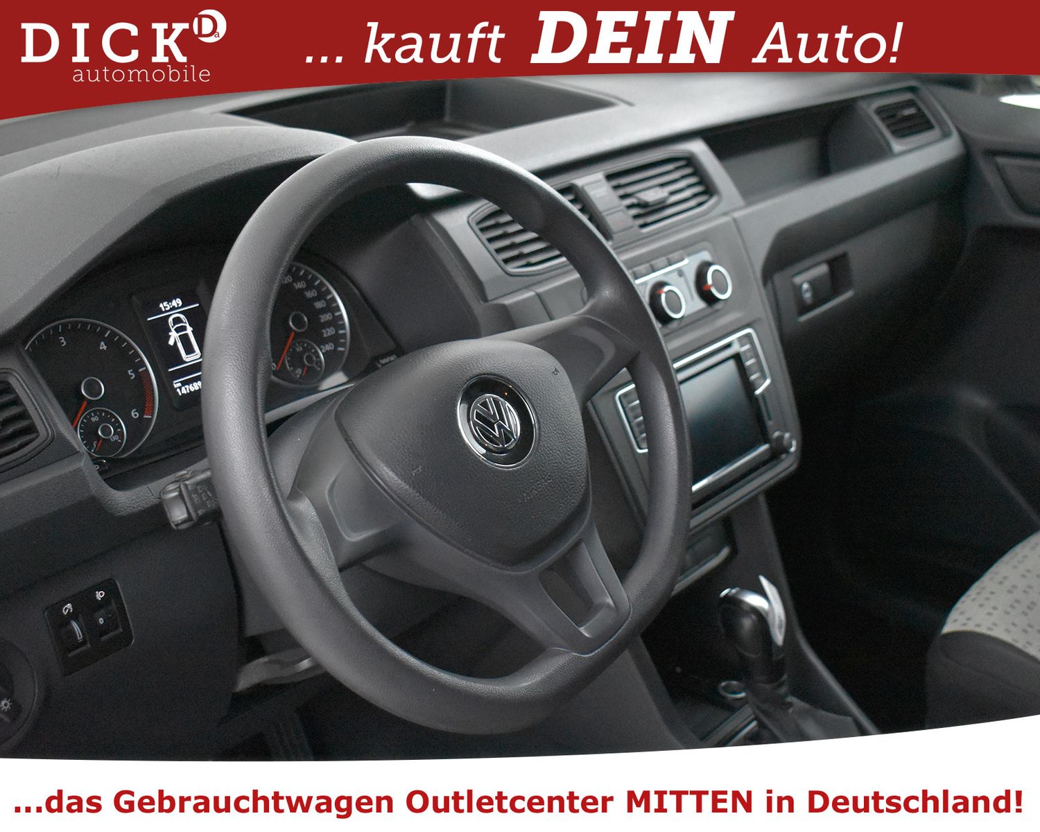 Fahrzeugabbildung Volkswagen Caddy 2.0 TDI DSG 4Mot. KLIMA+NAVI+AHK+TEM+REGAL