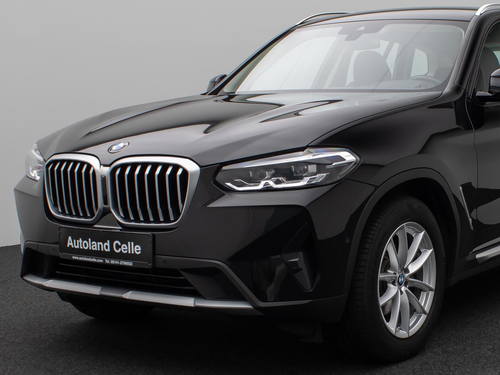 BMW X3 xD20d Kamera DAB Leder AHK LED Sport 18Zoll, миниатюра 17