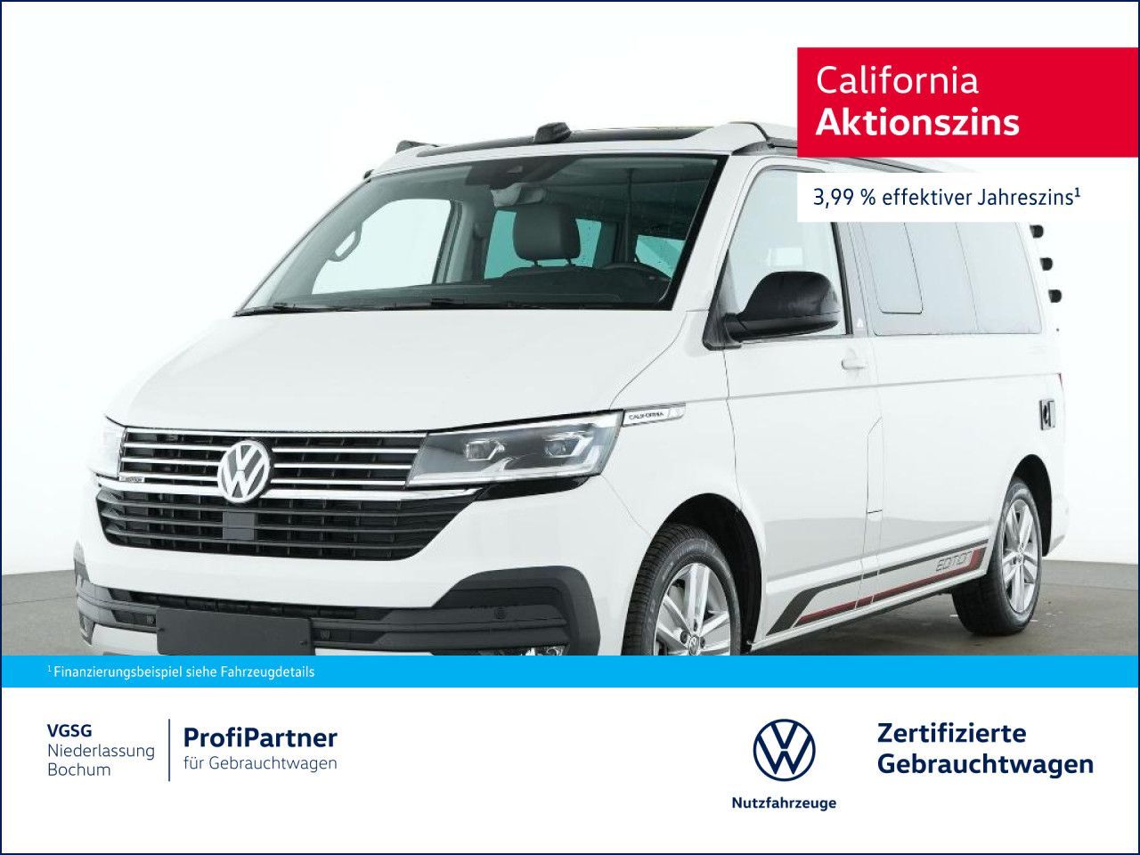Volkswagen T6.1 California Coast Edition 4Motion Navi ACC