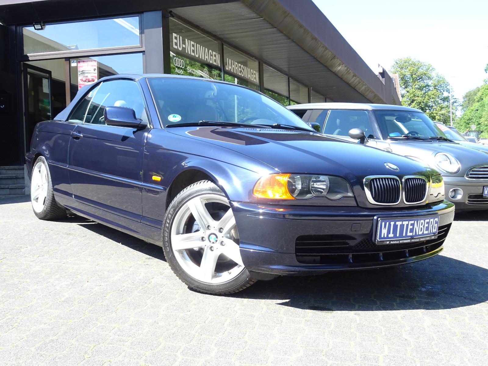 BMW 318i Cabrio LEDER E-SITZE SITZHEIZ.KLIMAAUTOM.