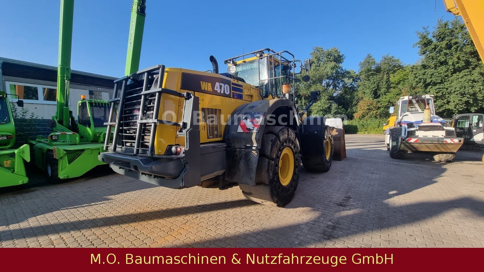 Fahrzeugabbildung Komatsu WA 470-8 / ZSA / Waage / AC/