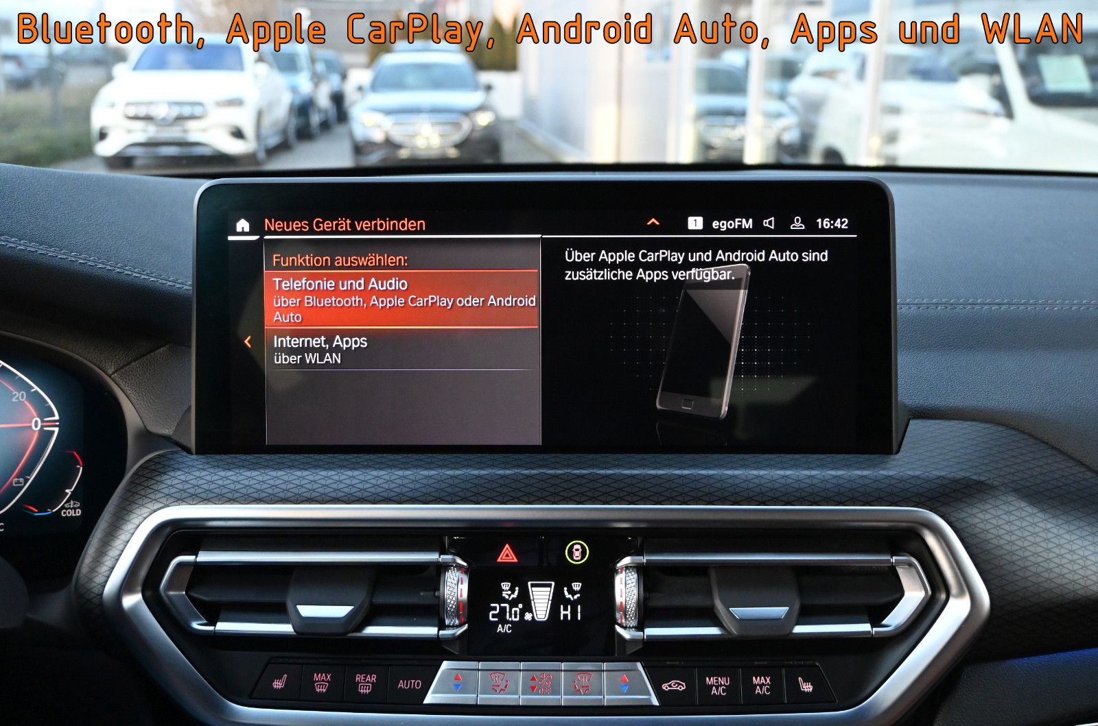 Fahrzeugabbildung BMW X3 xDrive30d M-Sport °ACC°AHK°M-SITZE°STANDHZ°HK