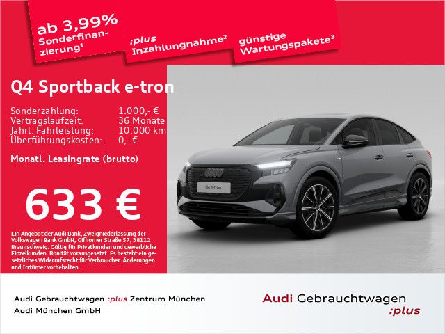 Audi Q4 Sportback e-tron 45 S line Pano/StdKlima/Kame