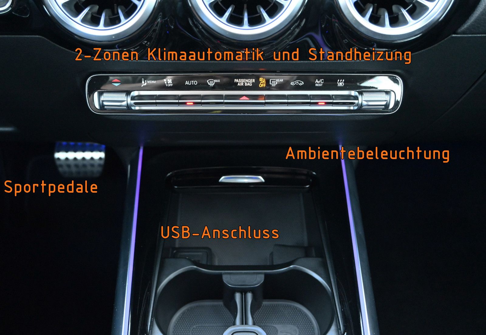 Fahrzeugabbildung Mercedes-Benz GLA 220 d 4M. AMG °ACC°AHK°STHZG°360°8x19-ZOLL°
