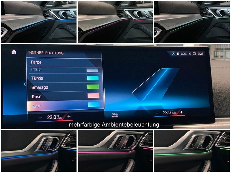 BMW i4 M50 M-Sitze Laser SurrView eGSD H&K ACC AHK foto 12