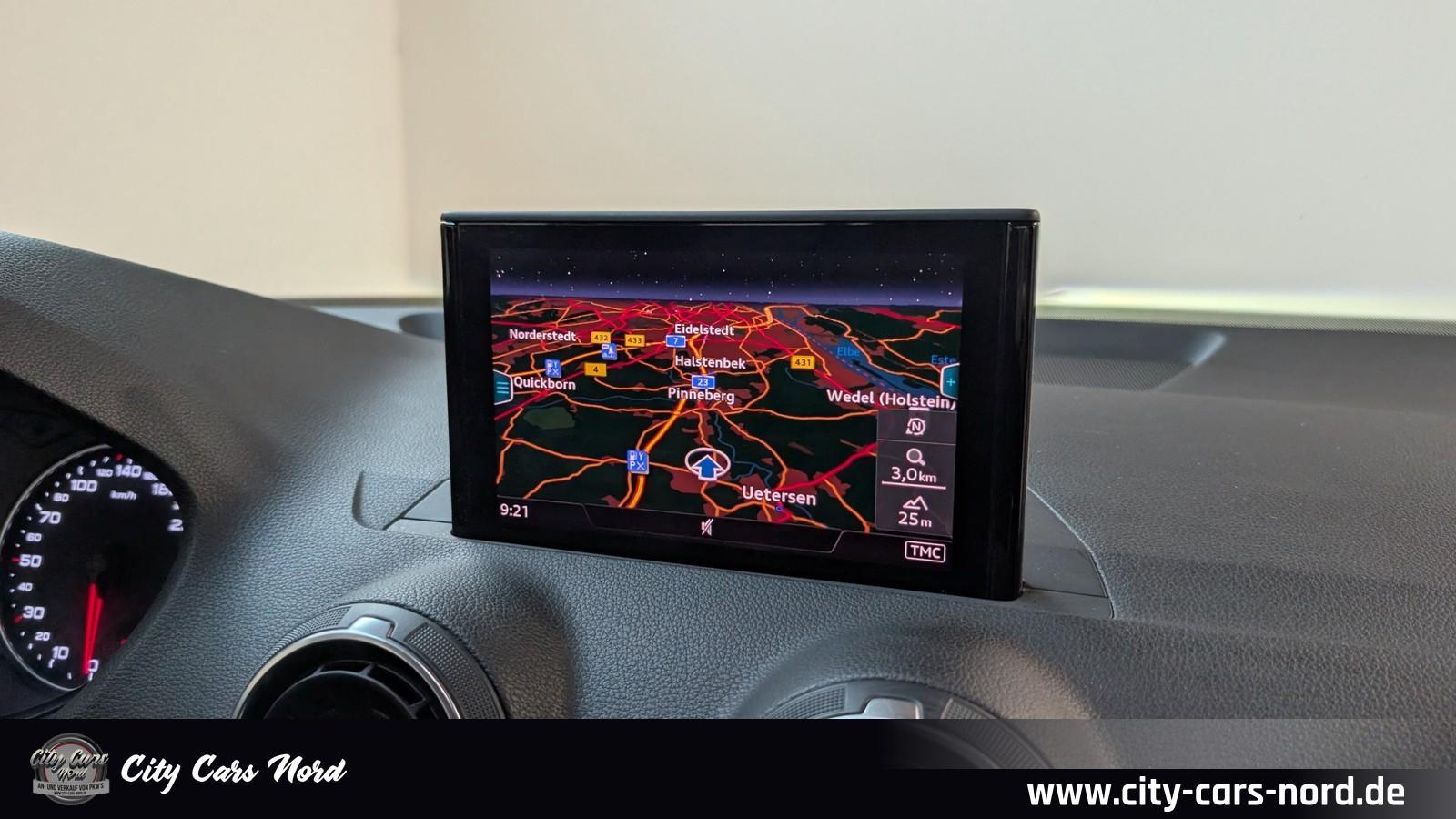 Audi Q2 basis 1.4 TFSI S-Tronic LED+MMI+TEMPOMAT+PDC